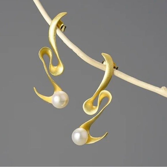 Artisan Handmade 925 Silver Geometric The Zaliah Earrings